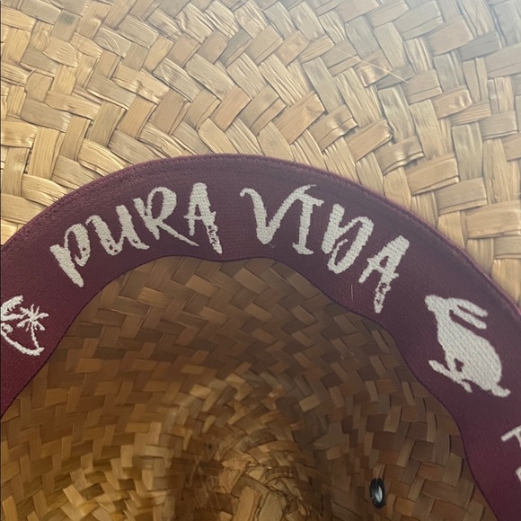 Hobie Woven Straw Hat with Chin Strap - Picture 3 of 4